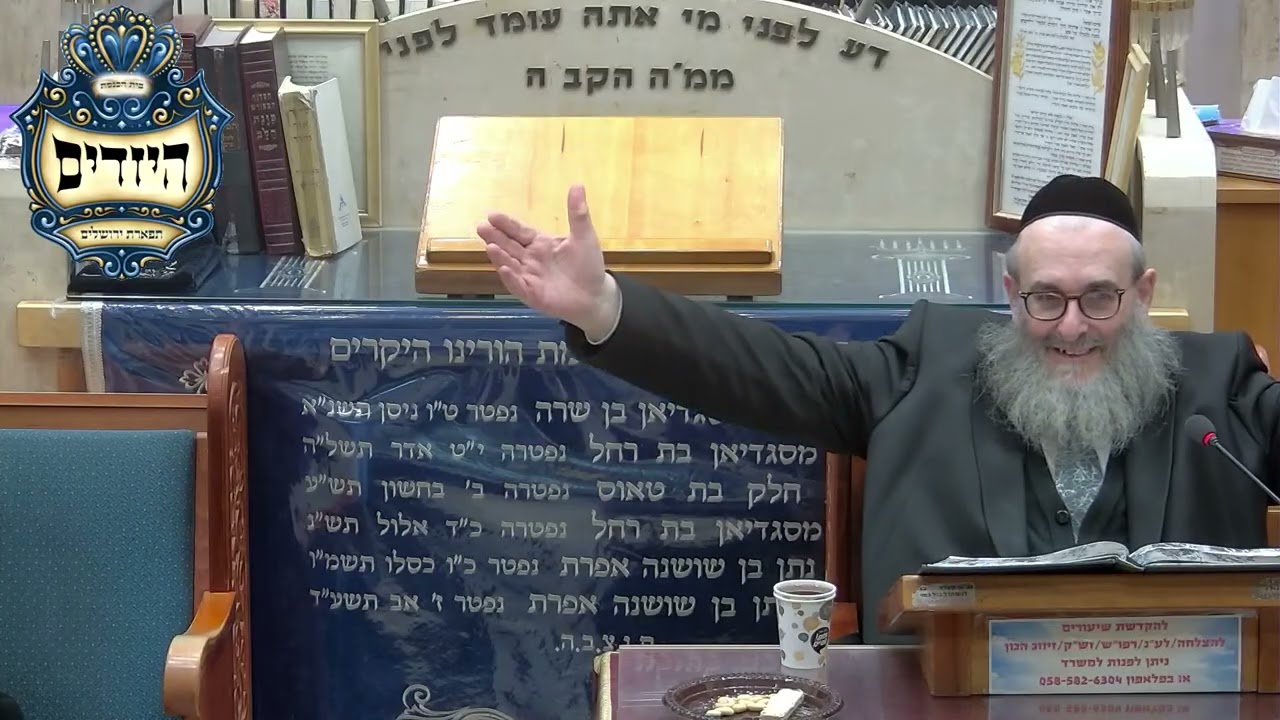 הרב יהושע ויזגן מסכת חולין דף עט עמוד ב' המשך