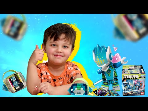 Ali Akel öffnet das Spielzeug | Lego Vidiyo | Распаковка игрушек I love my Lego (kids song)