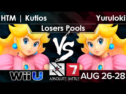 AB7 - HTM | Kutios (Peach) vs Yuruloki (Peach) Losers Pools - Smash 4