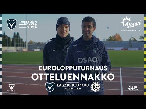 ACOTV: Visor otteluennakko AC Oulu - VPS 22.10.2022 (Eurolopputurnaus)