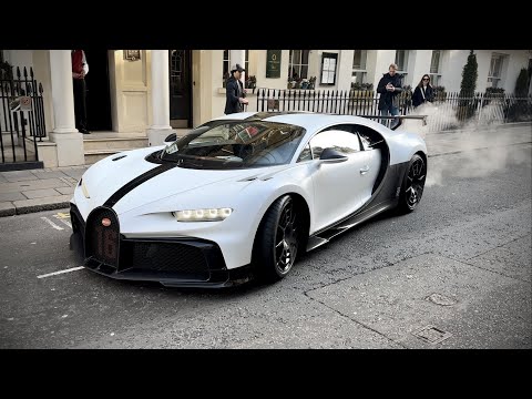 $4m Bugatti Chiron Pur Sport gets a ticket in London!