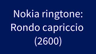 Download lagu Nokia ringtone: Rondo capriccio (2600) mp3 Download lagu Nokia ringtone: Rondo capriccio (2600) mp3