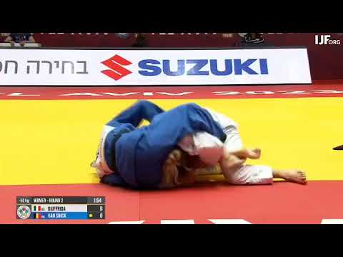 [Judo] GIUFFRIDA O. (ITA). vs VAN SNICK C. (BEL) 52Kg Grand Slam Tel Aviv 2023