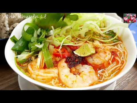 Bún tôm xà