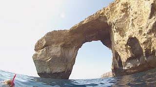 preview picture of video 'Azure Window snorkeling'