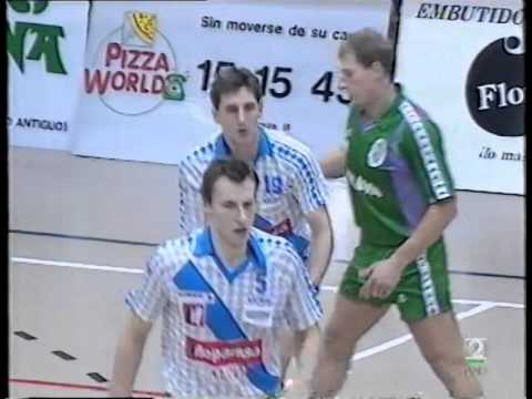Liga ASOBAL 1992/93 - San Antonio vs Maristas - G"A" Jor.09 (Pamplona)