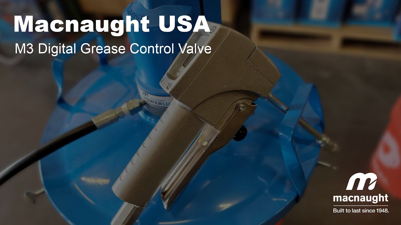 Macnaught M3 Digital Grease Control Valve