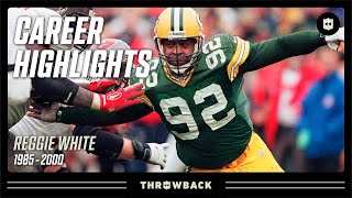 Reggie The Minister of Defense White's DOMINANT Career Highlights! | NFL Legends