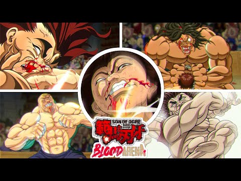 BAKI HANMA: Blood Arena - All Fighters Ultimate Attacks (4K60FPS)