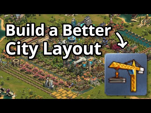 Forge of Empires: How To Improve Your City Layout! (By UBERnerd14!)