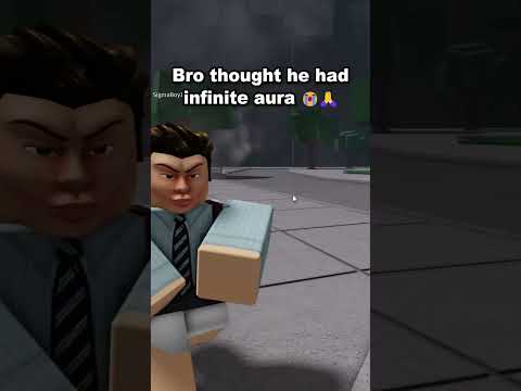 He thought he had infinite aura 💀| The Strongest Battlegrounds #tsb #roblox  #humbled @1STUD