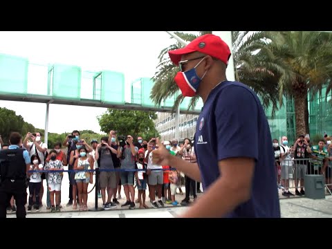 Mbappe, Neymar & PSG Arrive In Lisbon Ahead Of Final Eight Champions League Tournament