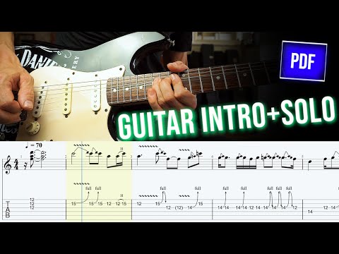 How To Play Little Wing by Jimi Hendrix - Guitar Intro + Guitar Solo [TAB]