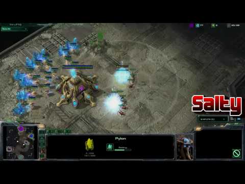 Salty's Starcraft 2 Cast - PPvTZ Solo (Game 2)