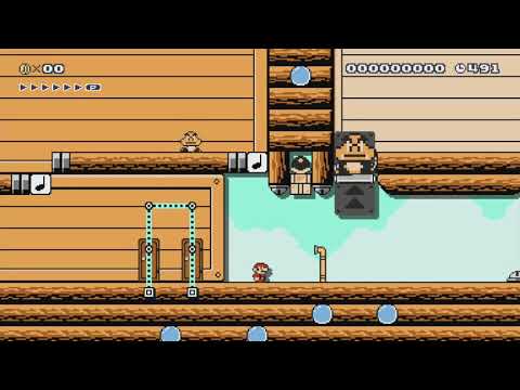 Forest Goomba Factory World 2-2 by Coltendo - Super Mario Maker - No Commentary 1bo