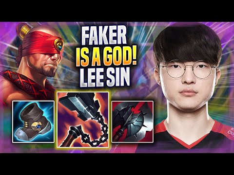 FAKER IS A GOD WITH LEE SIN! - T1 Faker Plays Lee Sin JUNGLE vs Taliyah! | Season 2022