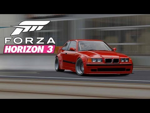 Forza Horizon 3: 1997 BMW M3 HORIZON EDITION |DRIFT CAR|Car Customization - STREET DRIFTING GAMEPLAY