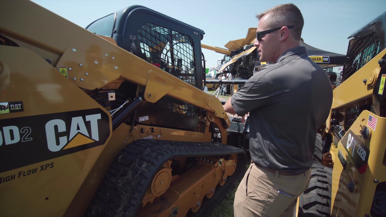 Ziegler CAT at Farmfest 2018: CAT 299 Compact Track Loader