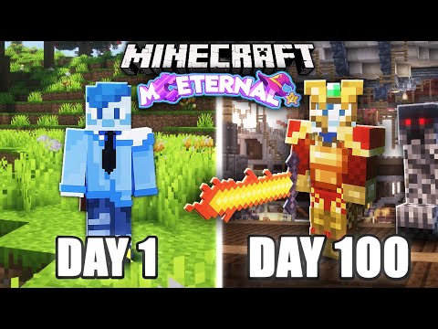 I Spent 100 Days in MC Eternal 2