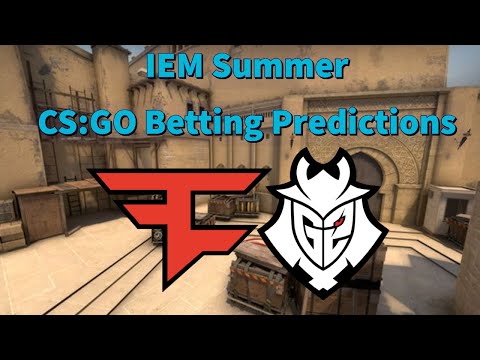 CS:GO Betting Predictions - G2 vs. Faze - IEM Summer 2021