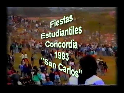 Fiestas Estudiantiles Concordia: Paseo San Carlos (1993)