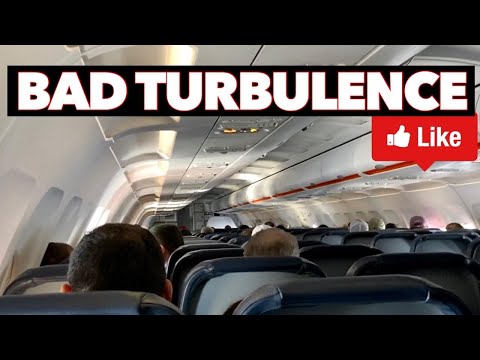 Turbulencia fuerte a 36000 pies de altura !!