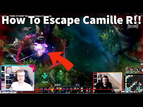 Rank One Bard Demonstrates How To ESCAPE CAMILLE ULTIMATE!!