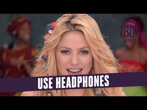 Shakira - Waka Waka (Lyrics)(This Time for Africa) (8D Audio🎧)