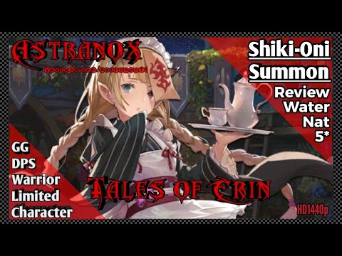 TALES OF ERIN Shiki-Oni Summon Event Gacha Banner - Shiki Review - 5* Hero Character - New Gift Code