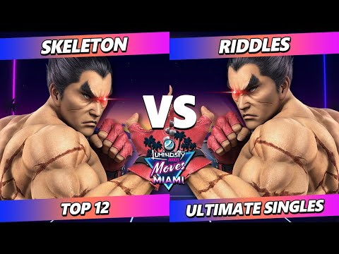 LMM Miami 2024 - Skeleton (Kazuya) Vs. Riddles (Kazuya) Smash Ultimate - SSBU