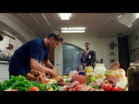 Dave (1993) - Sandwich With Guard scene