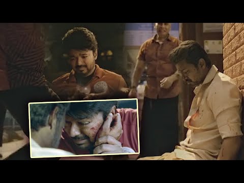 నాన్న నన్ను కౌగిలించుకో నాన్న | Thalapathy Vijay Sad Sentiment Dialogue Scenes | Today Telugu Movies