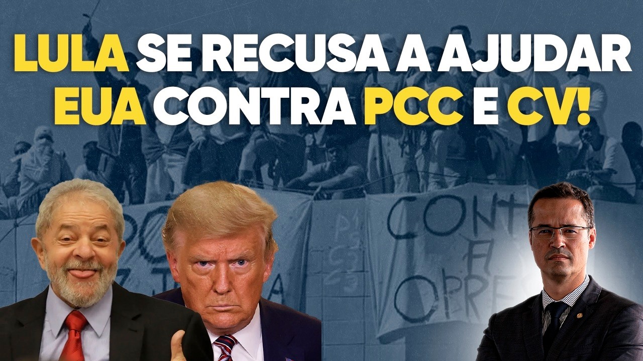 Absurdo: Lula diz a Trump que não vai classificar PCC e CV como terr0r1st4s!