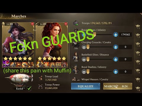 Muffin - GUARDS - new update - guns of glory