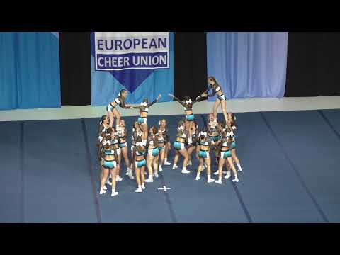 CZECH JNS SILVERBIRDS Junior Cheer Allgirl Elite at ECU 2018