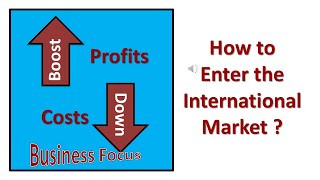 How to Enter the International Market?