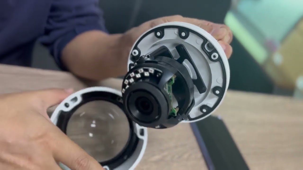 How to Install the vandal-proof Dome camera