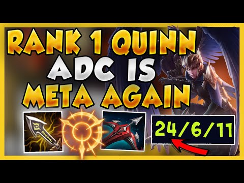 #1 QUINN WORLD SHOWS YOU HOW TO DOMINATE BOT LANE (CAN I CARRY A 4V5 GAME?!?) - League of Legends