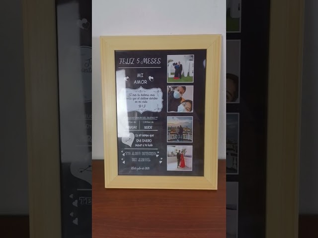 Vídeo relacionado con Soview Regalos Originales para Mujer Cuadro Personalizado con Foto Marco de Fotos con Estilo de Dibujos Animados Decoración Hogar & Regalo para San Valentín Navidad Cumpleaños Aniversarios