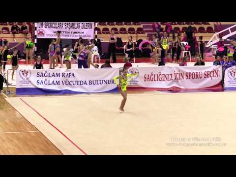Denge Cimnastik - Ece Kalkıcı (Antalya 2013 - ip)