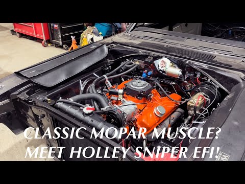 Holley Sniper Install Details On A Big Block Mopar (Plus SilverSport A41 Shifter Setup)