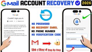 Download lagu Gmail Account Recovery 2026 ||Recover Gmail Account Password without Recovery Email And Phone Number mp3