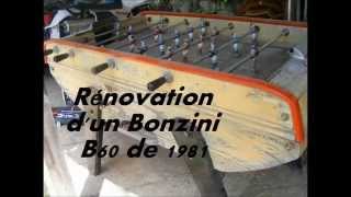 Rénovation d'un Baby-foot bonzini B60 de 1981