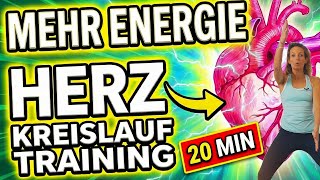 Mehr Energie im Alltag: Herz-Kreislauf-Training ab 50 (20 Min.)