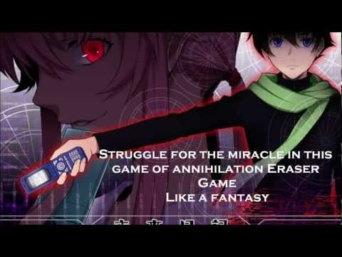 Kuusou Mesorogiwi - Mirai Nikki OP 1 FULL (ENGLISH Lyrics)
