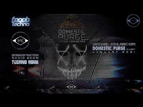 Michael Kohlbecker DOMESTIC PURGE DJ Set on FNOOB TECHNO RADIO - DARK HARD DIST TECH