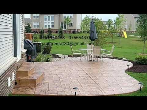 Beton Amprentat Gara Cilibia - Buzău  Tel.0761350488 -0766543767