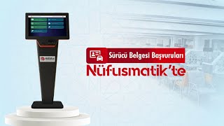 Yeni Tip Sürücü Belgesi Başvuruları Nüfusmatiklerde