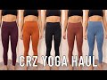 BATTLE OF THE CRZ YOGA LEGGINGS Try On Review Of Each CRZ YOGA Legging Best Lulu Dupes