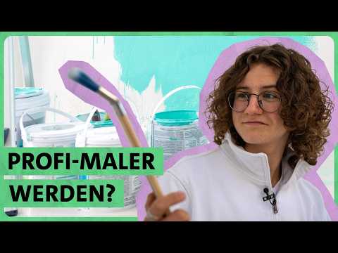 Become a professional painter as a student? JobChallenge: Painter and varnisher | Training | ARD